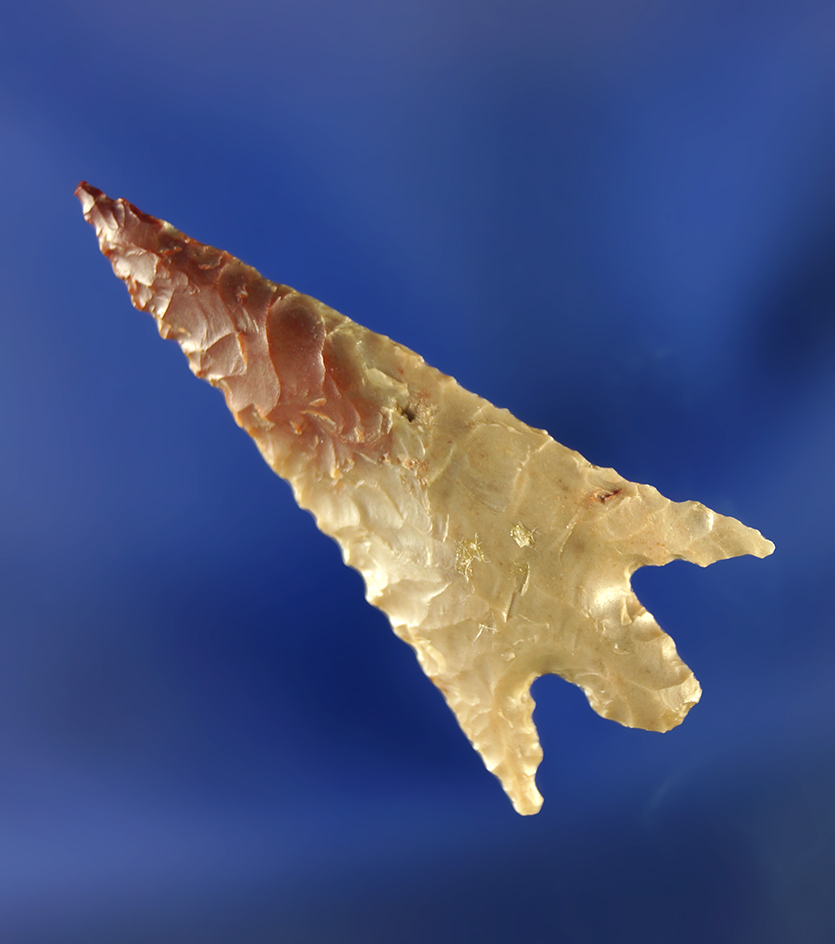 Beautifully styled 1 1/2" Columbia Plateau made from bi-colored Jasper. Eastern Oregon.