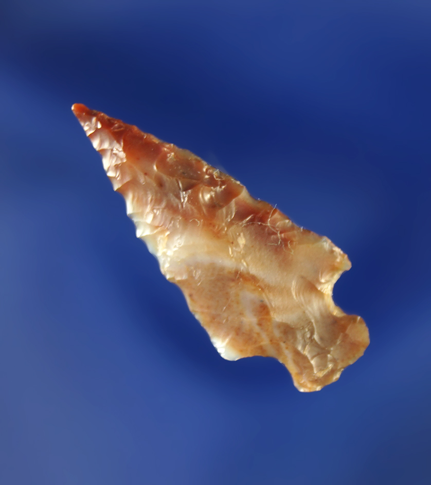 1 1/16" Rose Springs made from attractive semi translucent multicolored agate.