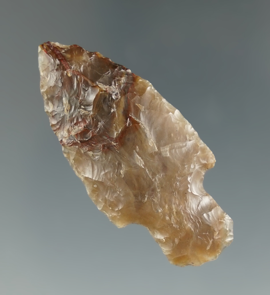 2 13/16" Shaniko Stemmed made from attractive agate found near the Columbia River, OR.