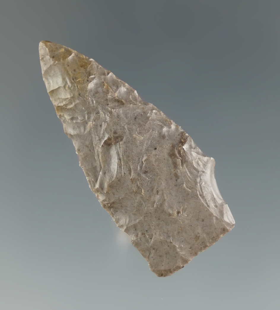 1 1/2" Scottsbluff found in Lake County Oregon.  Ex. Jim Hogue collection.