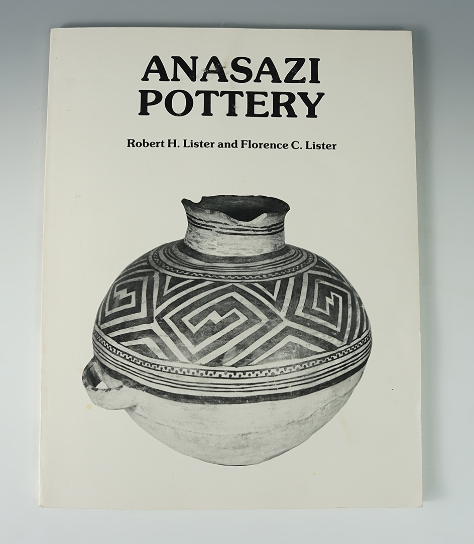 Softcover book "Anastasi pottery" by Lister & Lister in very nice condition.
