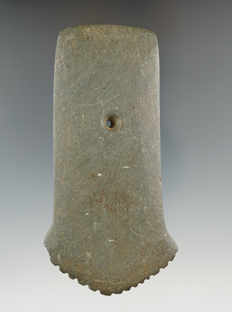 4 5/16" Fringed Anchor Pendant found in Tuscarawas Twp., Coshocton Co., Ohio.