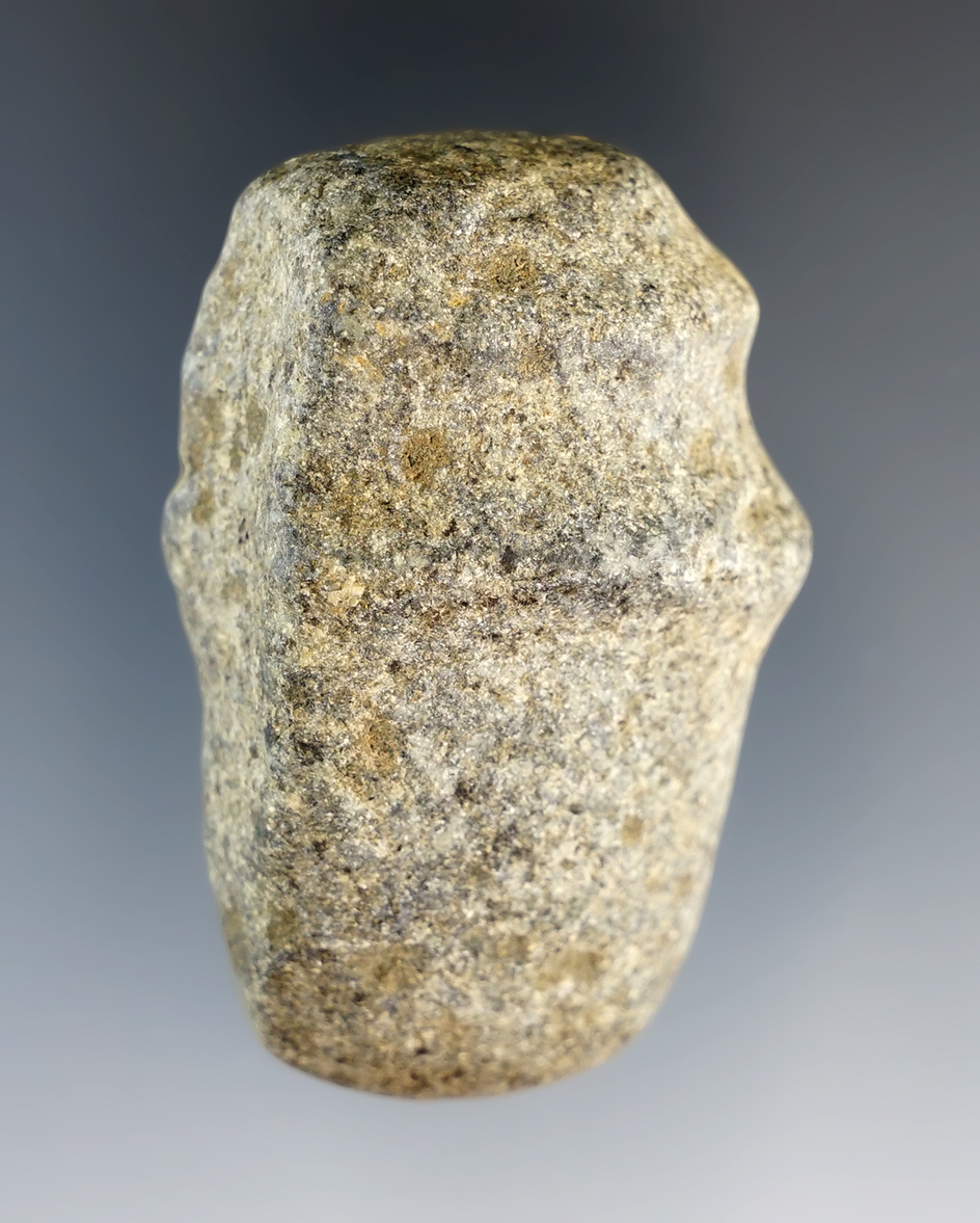 2 5/16" long 3/4 Groove Axe that is fluted on the bottom.