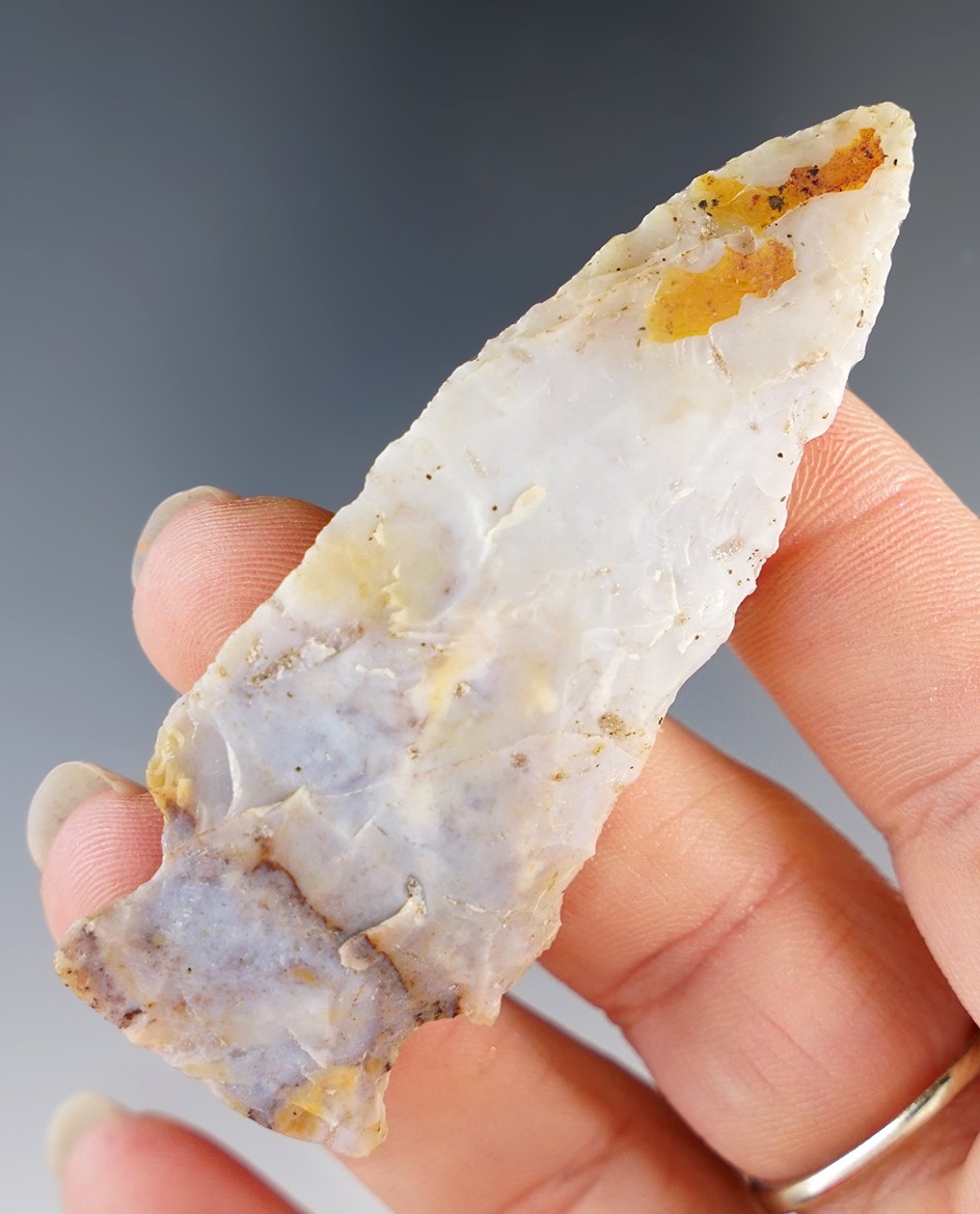 2 7/8" Ohio Hopewell Point made of  Flint Ridge Flint.