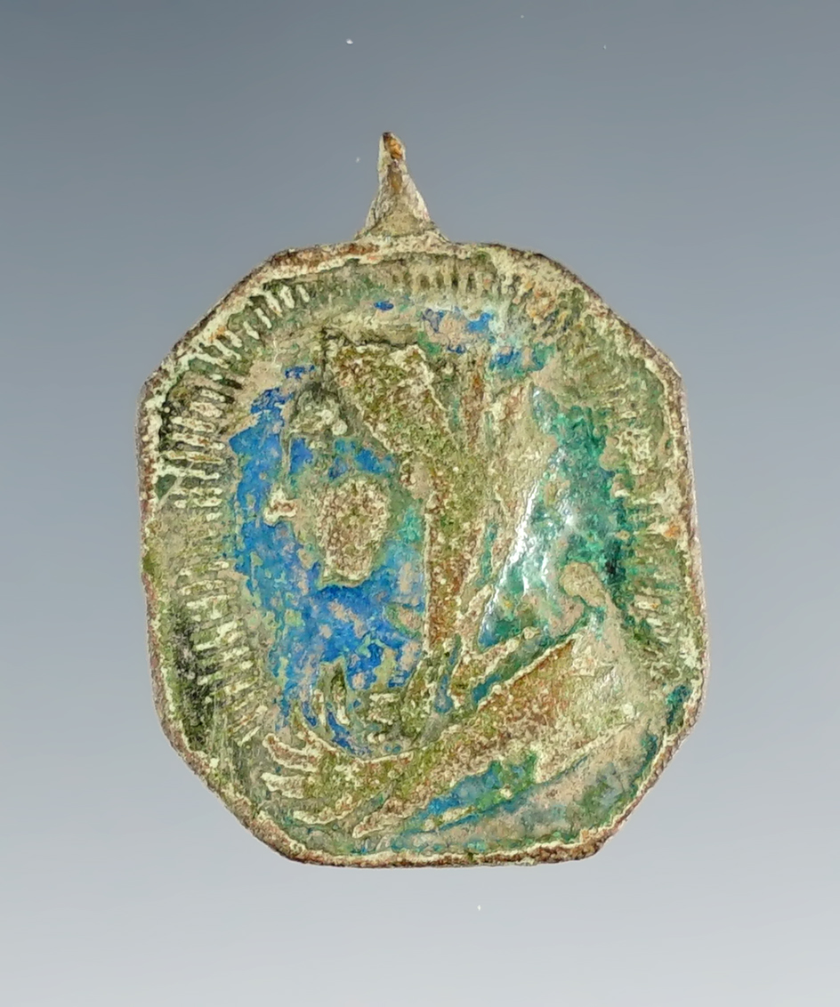 1 1/16" Jesuit Medal, Geneva, New York.