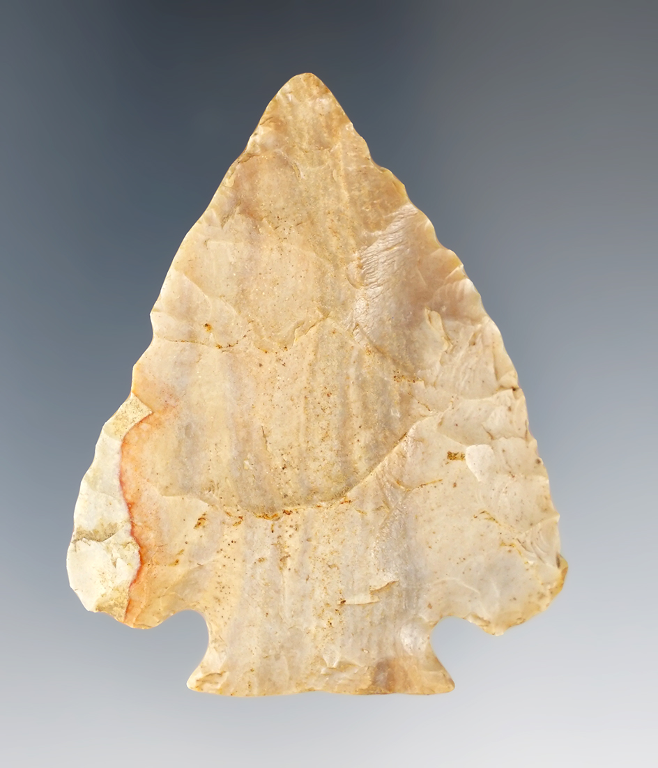 2 5/16" Decatur Fracture Base, Carter Cave Flint.