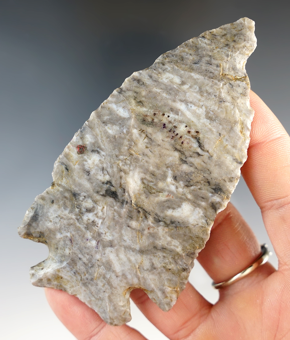 3 15/16" Archaic Corner Notch found in Ohio.