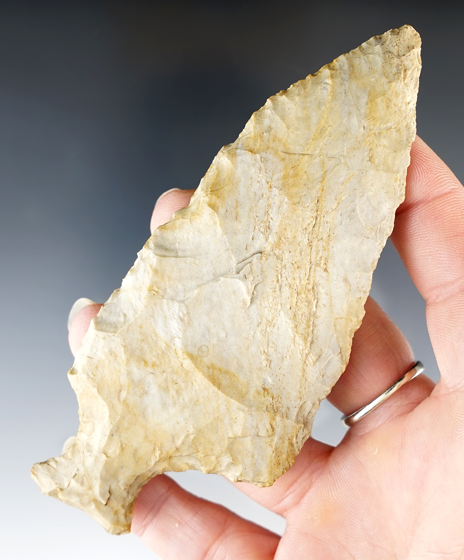 4 1/2" Ashtabula, Plum Run Flint, Ohio.