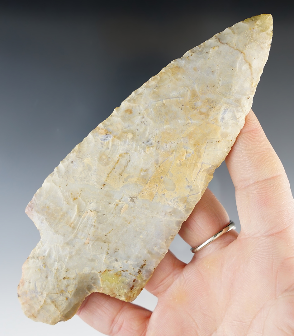 5 5/8" Flint Ridge Flint Adena, Ohio.