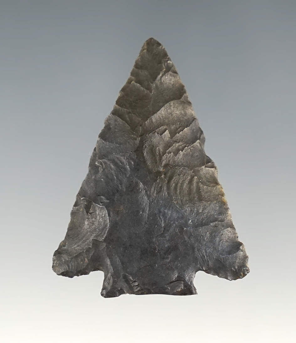 Nice 1 1/2" Miniature Decatur point found in Adams Co., Ohio.