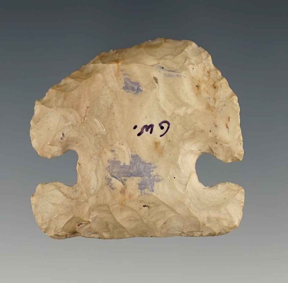 Nice 1 1/2" Thebes E-Notch found in the Midwestern U.S.