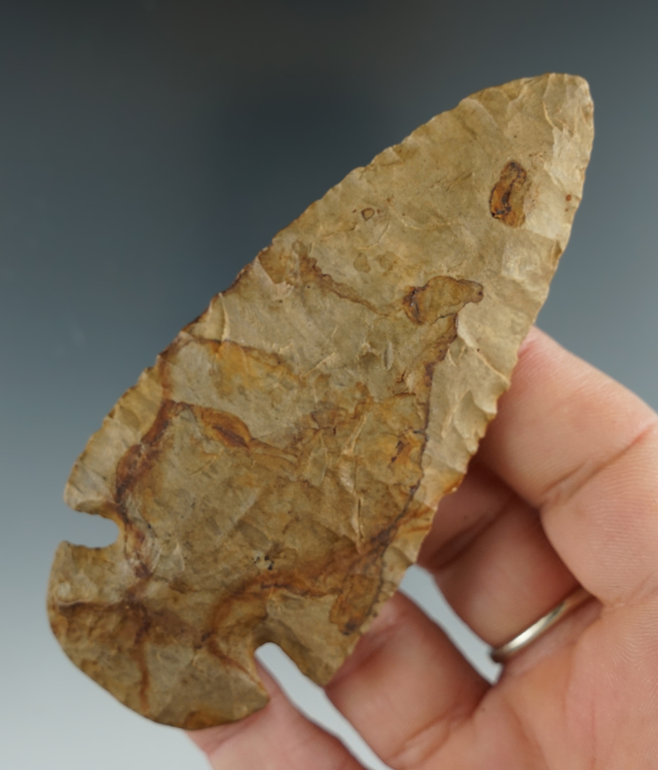 3 3/4" River patinated Dovetail is nicely styled found in Kentucky.