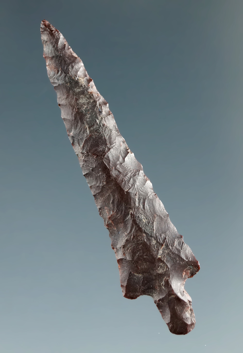 1 5/8" Wallula Dagger made from Brown Jasper, found near the Columbia River.