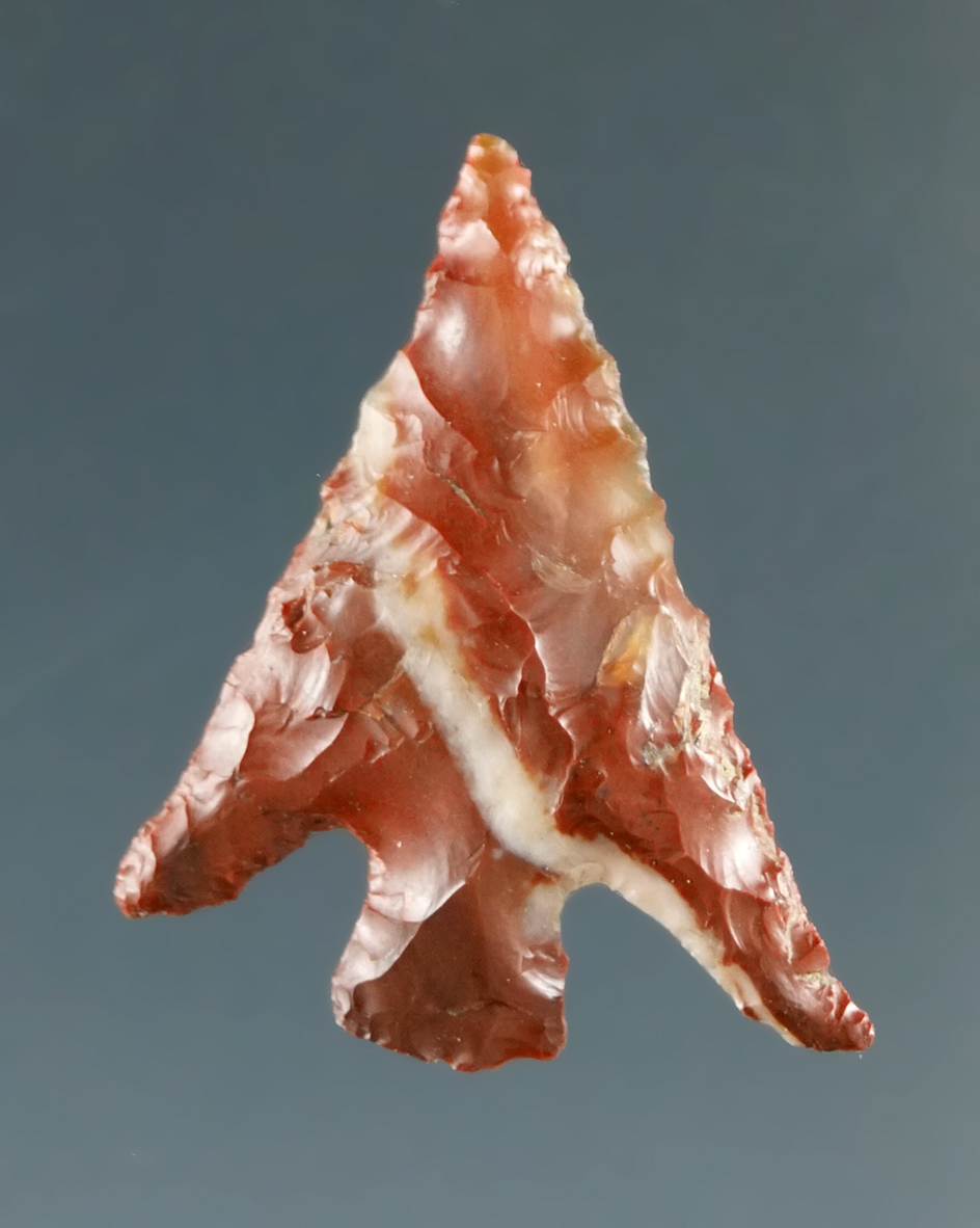 13/16" Columbia Plateau made from Red-White Agate, found near the Columbia River.