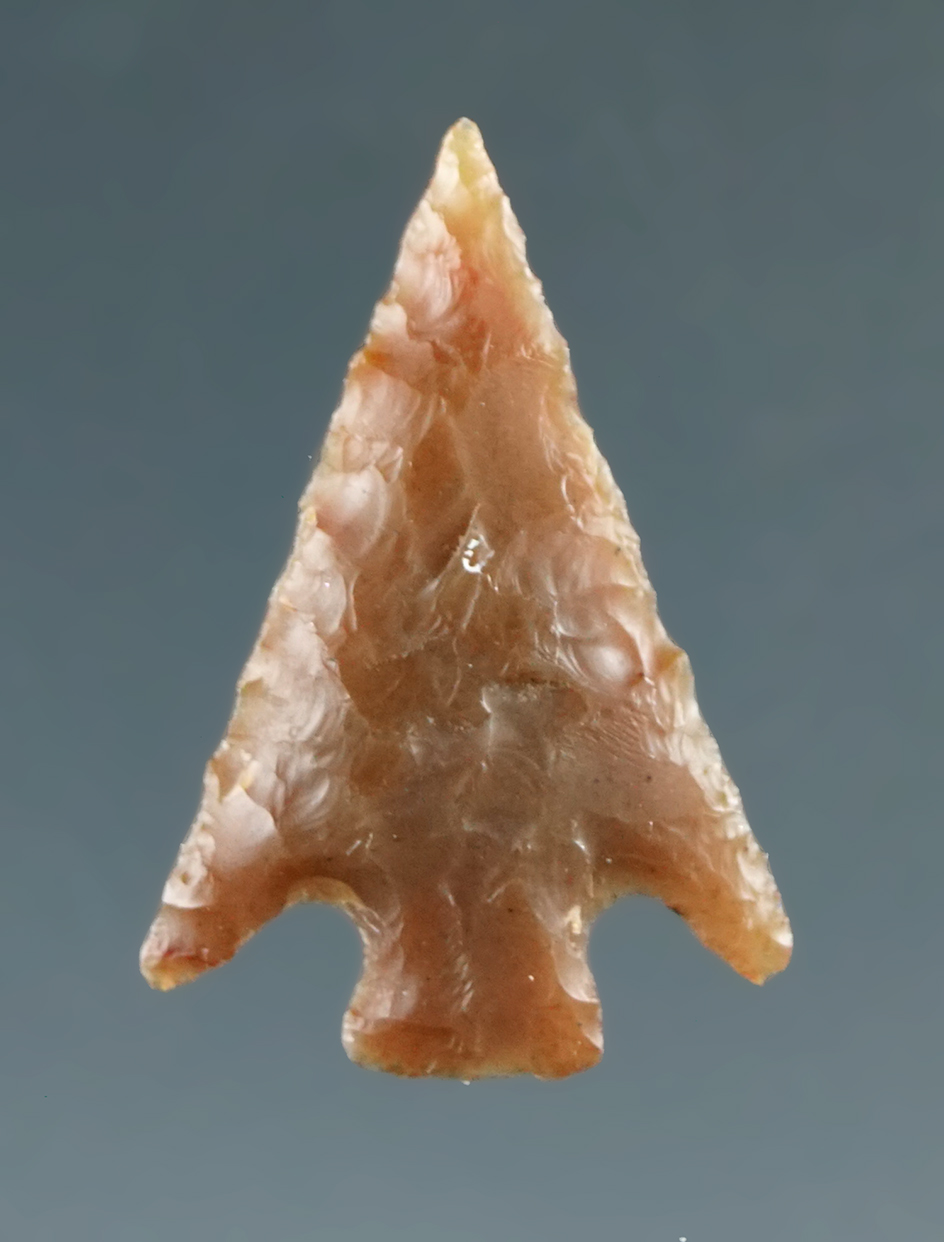 3/4" Columbia Plateau made from Translucent Brown Agate, found near the Columbia River.