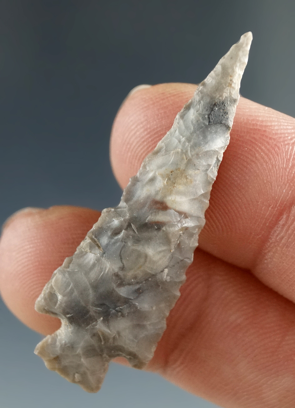 1 5/8" Rose Springs made from Grey Agate, found near the Columbia River.