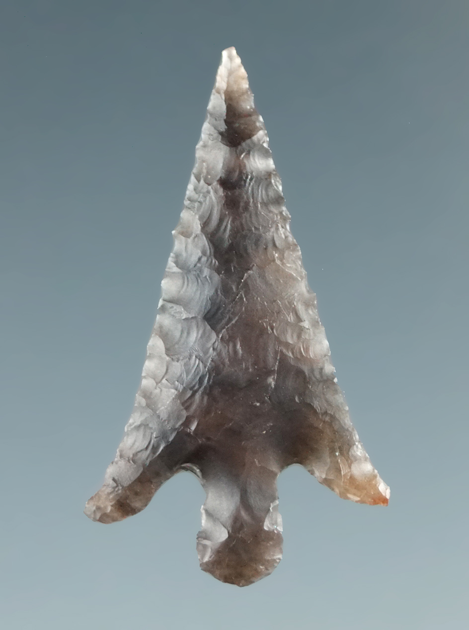 1" Columbia Plateau, exceptional point, made from Translucent Agate.  Columbia River.