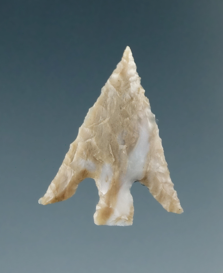 7/8" Columbia Plateau made from Tan and White Agate, found near the Columbia River.