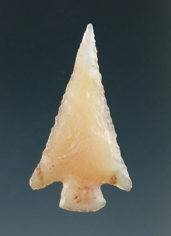1" Wallula Square Stem made from Translucent Pink Agate, found near the Columbia River.