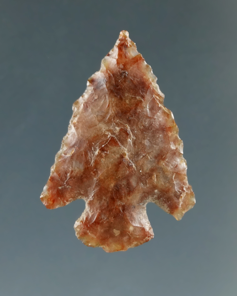 1" Marybell made from Brown Moss Agate, found near the Columbia River.