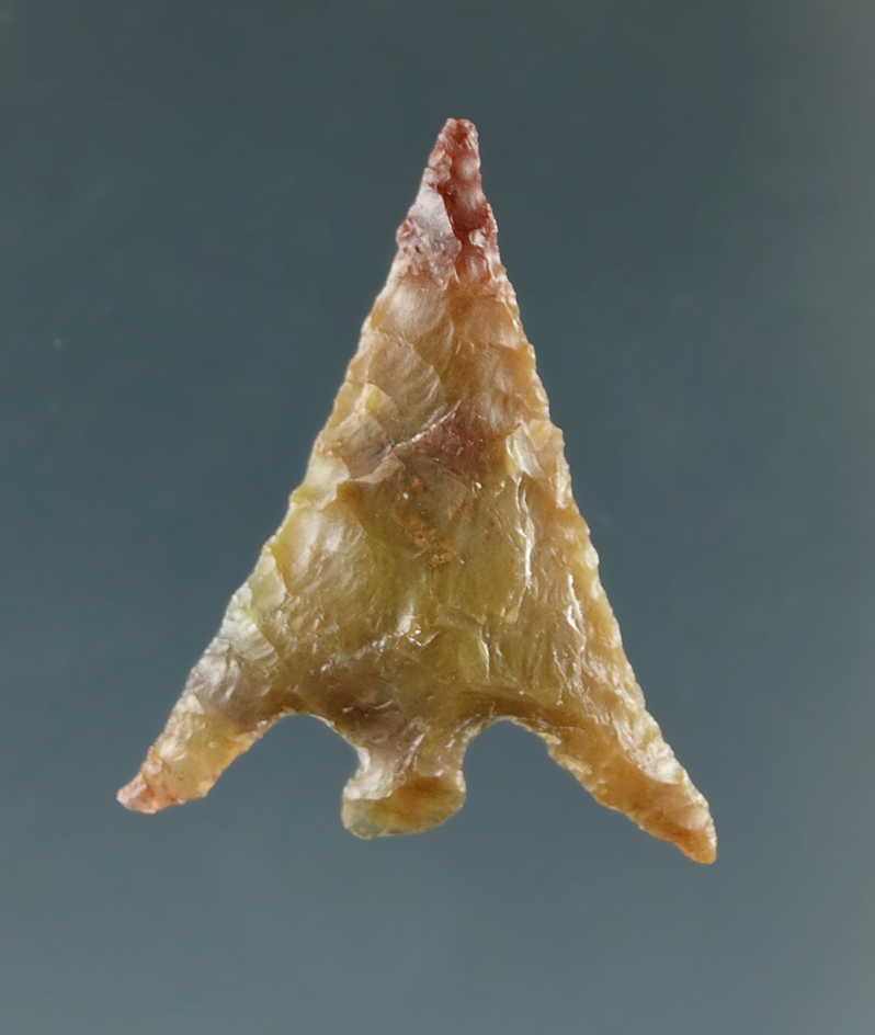 1" Columbia Plateau made from Translucent Brown Agate, found near the Columbia River.