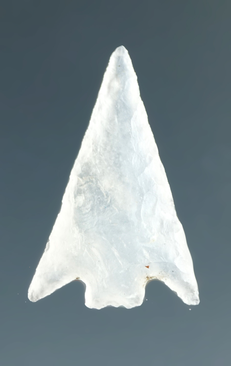 3/4" Wallula Square Stem made from Translucent Clear Agate, found near the Columbia River.