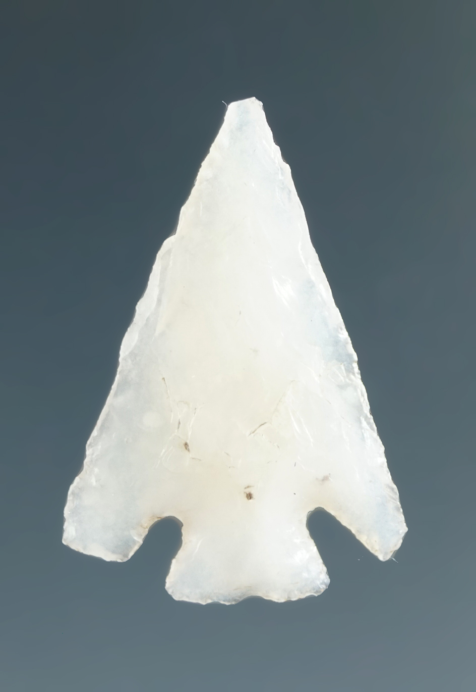 7/8" Columbia Plateau made from Translucent White Agate, found near the Columbia River.