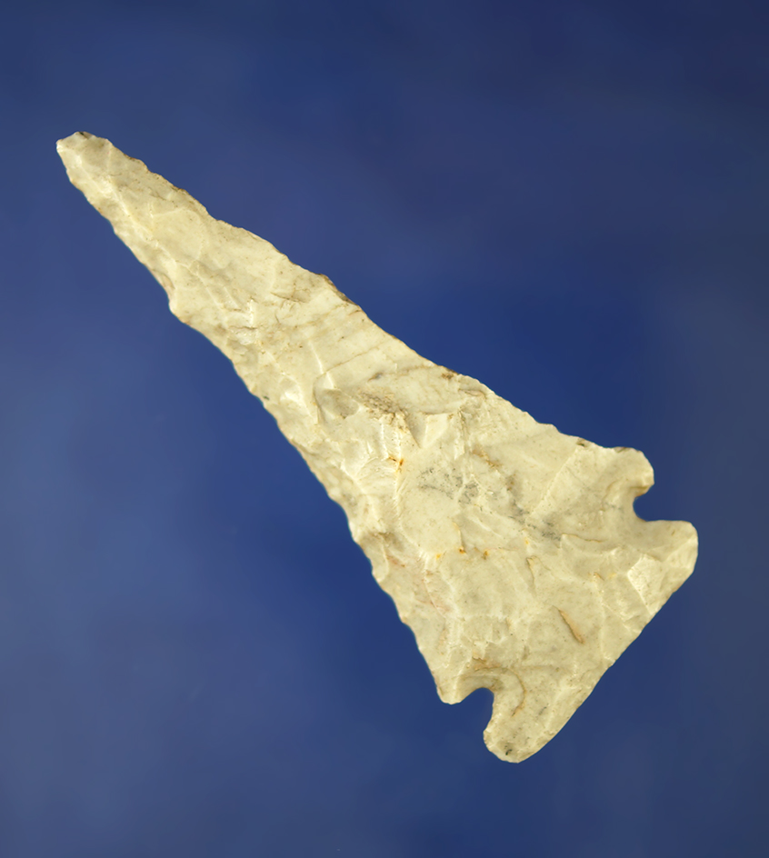 Heavily beveled 3 1/8" Meadowood found in Miami Co.,  Ohio.