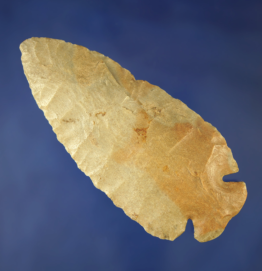 Superb material! 3 13/16" Carter Cave Flint Dovetail found in Hart Co., Kentucky.
