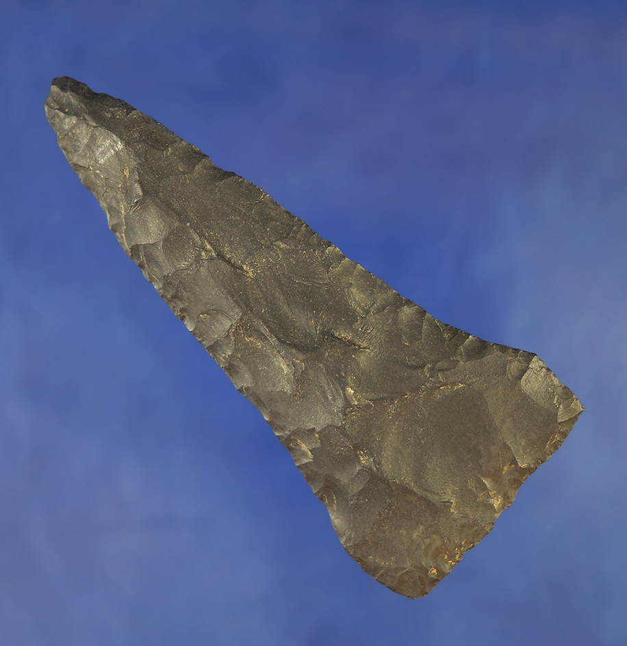 Nicely styled 3 3/4" Triangular Knife found in Ohio.
