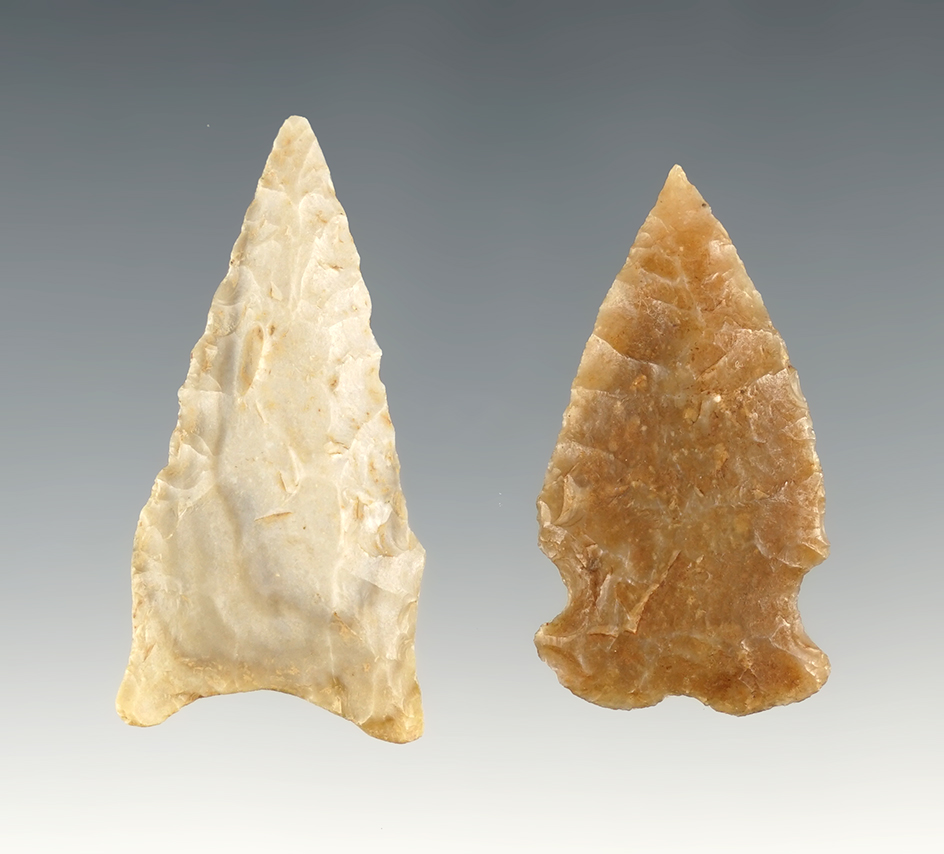 Pair of well points found in the Midwestern U.S. The largest is 1 15/16".