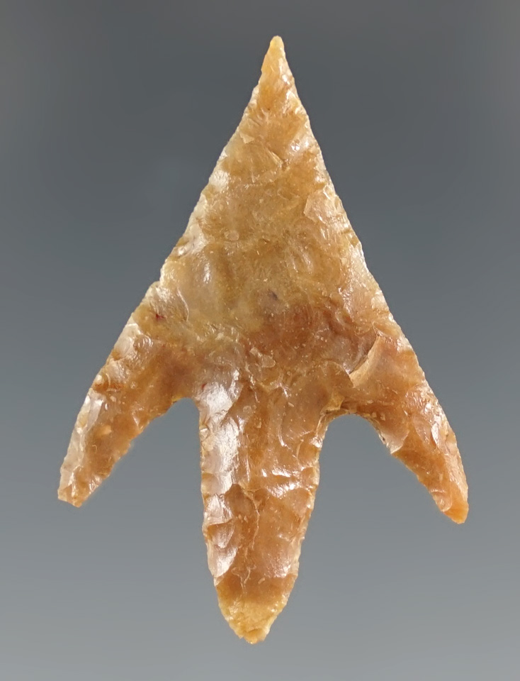 1 9/16" Perdiz that is nicely made, found in Central Texas. Comes with a Rogers COA.