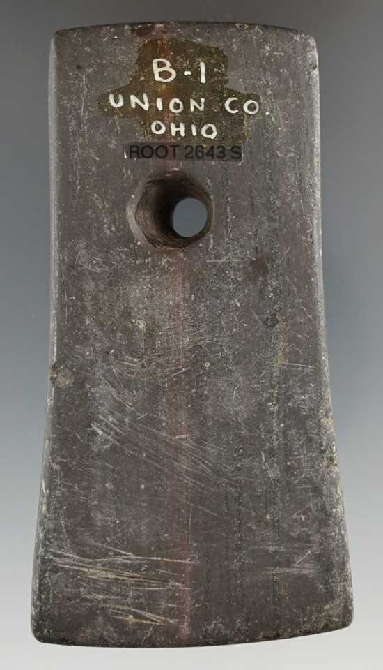 3 5/8" Adena Bell Pendantfound 2 miles North of Raymond  Liberty Twp., Union Co., Ohio. Pictured!