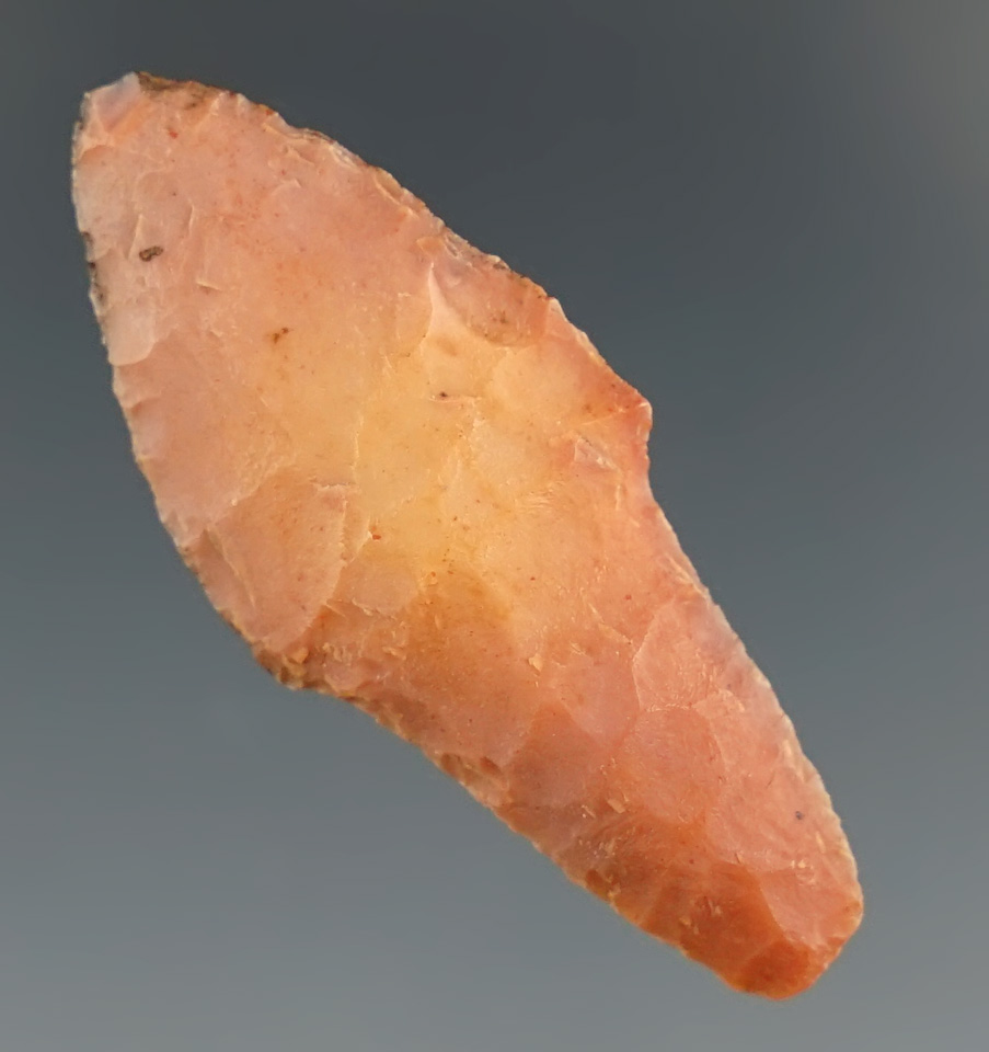 Beautiful color on this 1 1/2" Lind Coulee - multi-colored Agate. Found in Wasco Co., OR. COA.