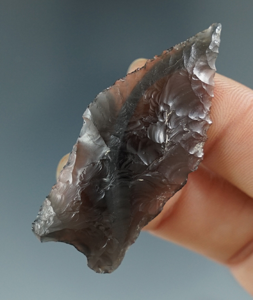 2" Windust found near the Columbia River, Oregon. Comes with Bennett and Rogers COA's.