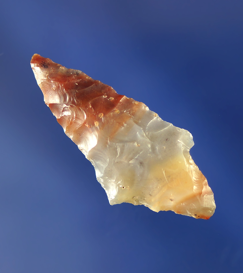 Beautiful multicolored agate 1 7/16" Rabbit Island.     Columbia River.