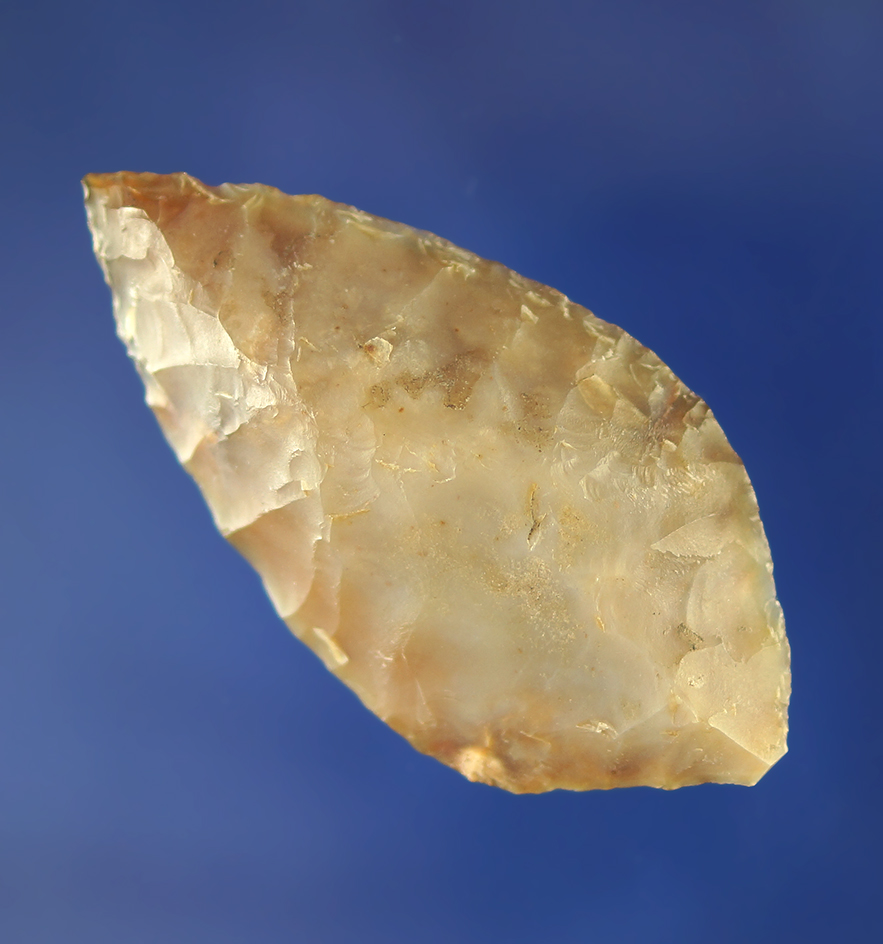 2" Cascade that is very nicely flaked from quality semi translucent pink and brown agate.