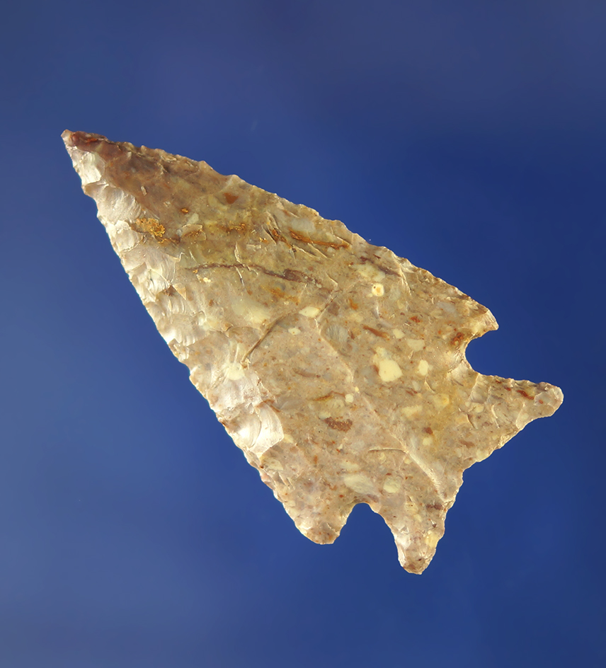 Classic style 1 11/16" Snake River made from attractive mottled material with excellent flaking.