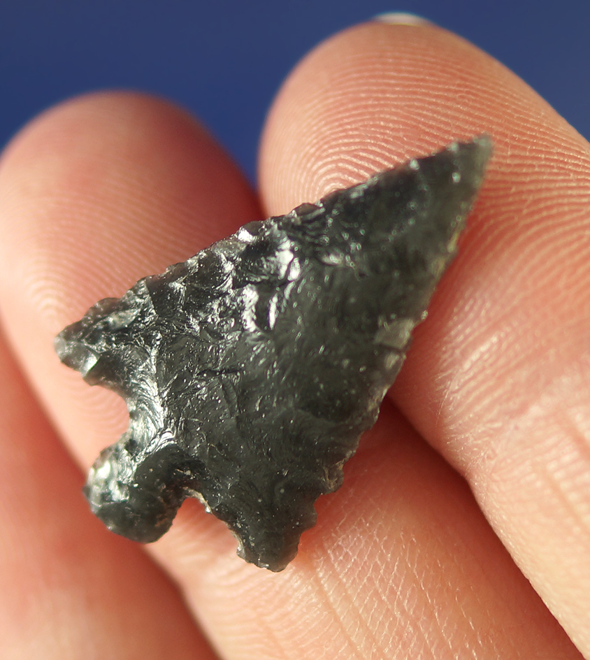 1 1/16" obsidian Wallula that is nicely styled.    Columbia River.