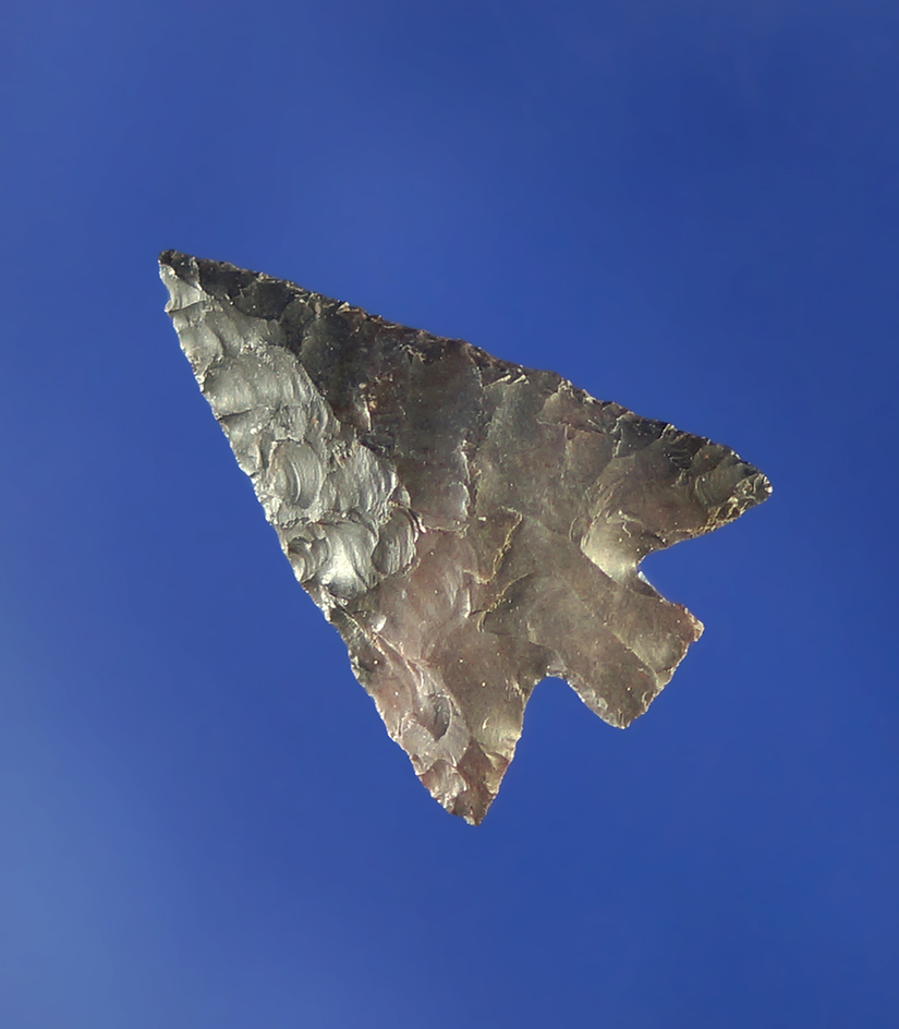 Excellent flaking and style on this very thin 3/4" Columbia Plateau.    Columbia River.