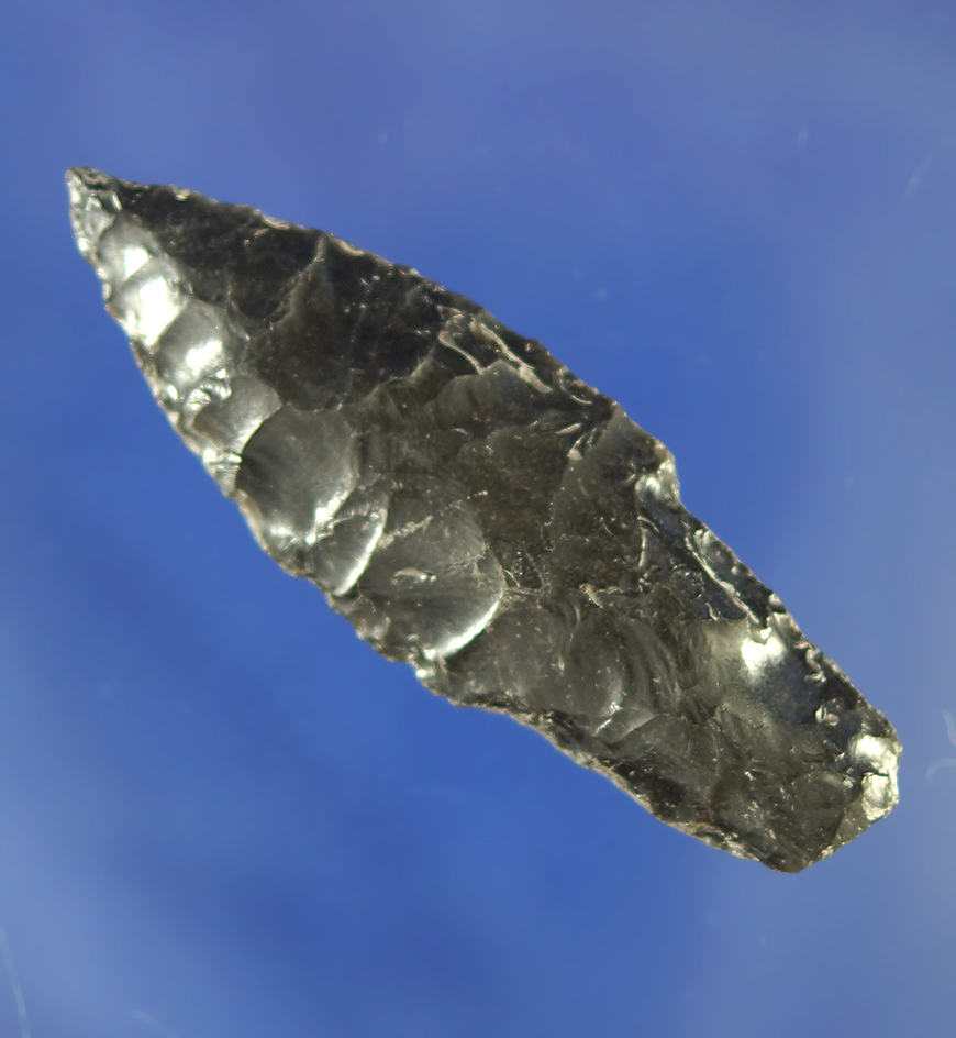 2 1/4" Paleo Parman found in Lake County Oregon. Found by Betty Kasewetter.