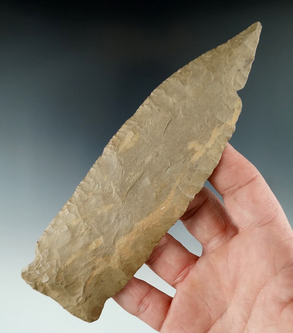 Large 5 7/8" Greenbrier - Wayne Co., Tennessee by David Rich in the 1960s. 2 COAs.