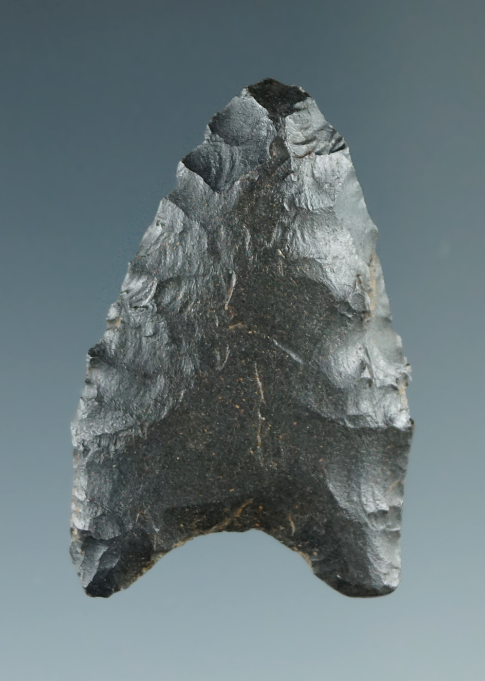 1 9/16" Dalton point made from Pitkin chert found in southern Missouri.