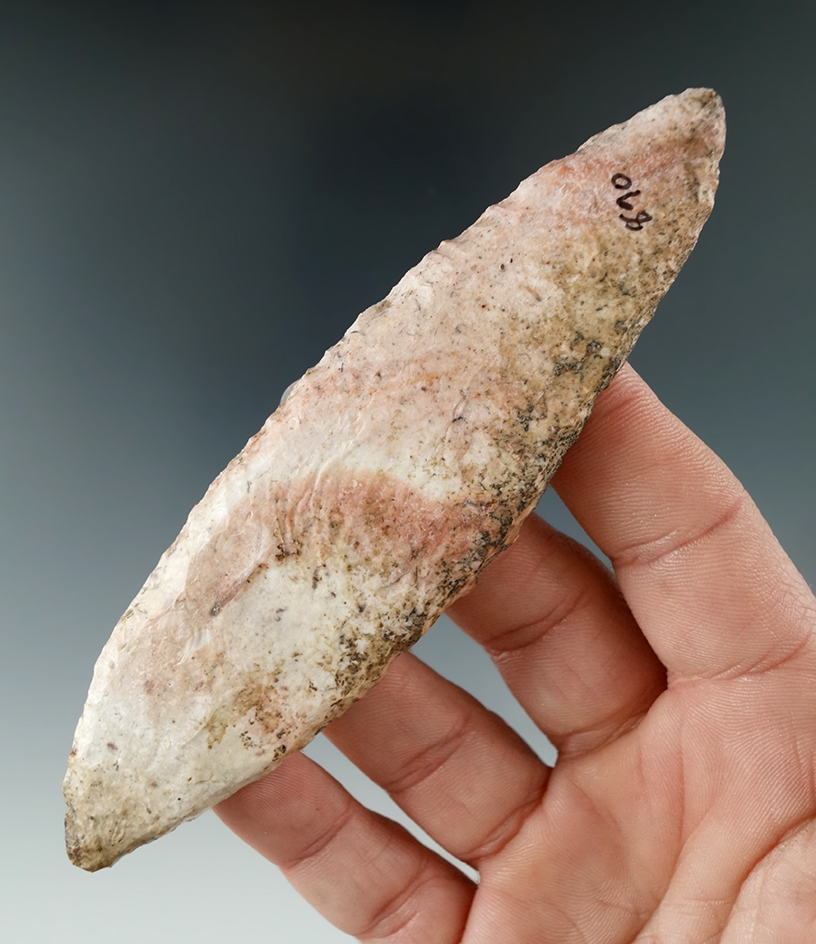 4 3/4" Harahey Knife found in Missouri.