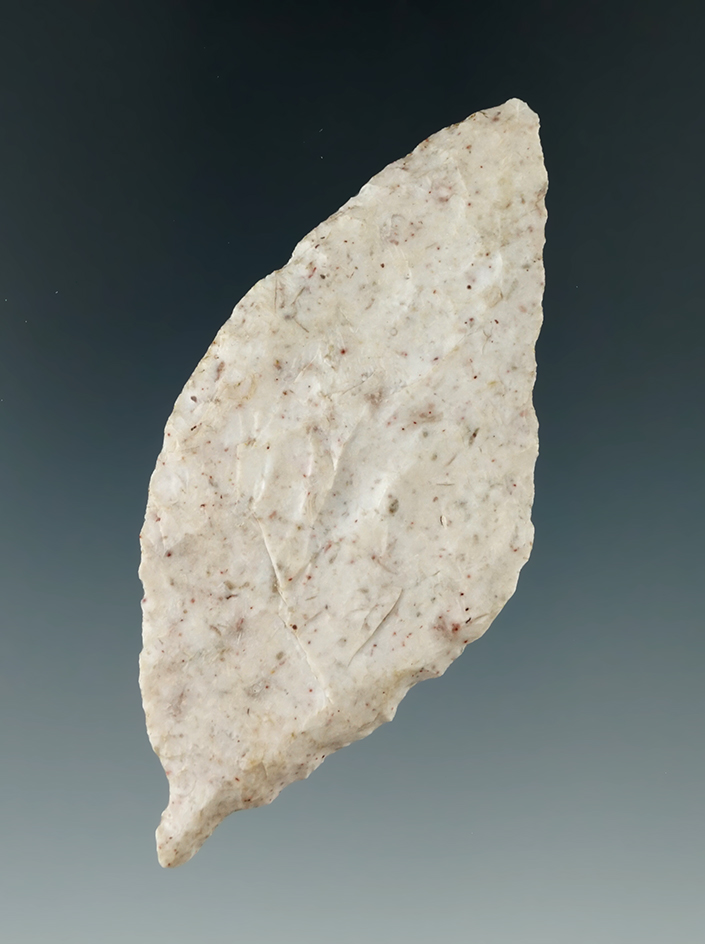 Very unique Harahey Knife found in Warren Co., Missouri with a suspension stem on one end.