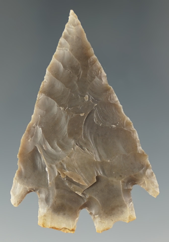 2 1/8" Montell point with a needle tip found in Texas.