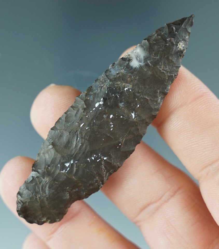 2 5/8" Cascade Shouldered - Lake County Oregon that is nicely flaked from Jasper.