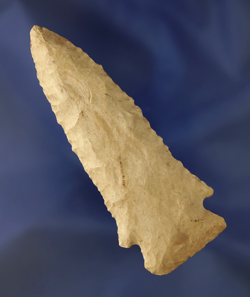 3 5/16" nicely serrated Stilwell Knife found in Ohio. Bennett COA.