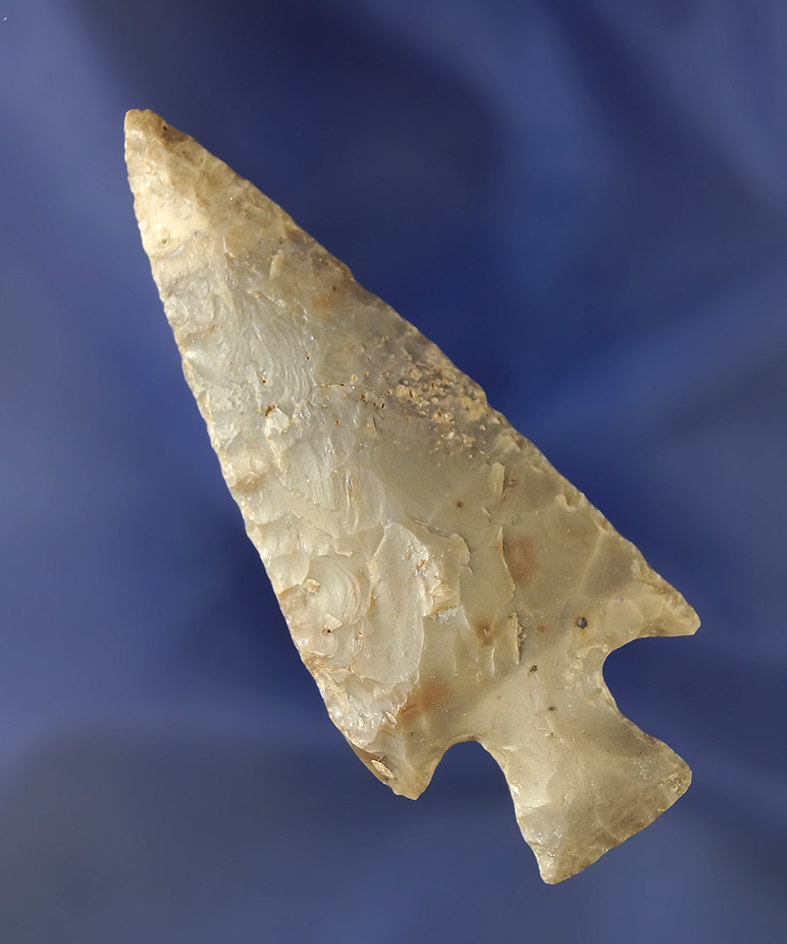 2 15/16" Hornstone Motley found in Kentucky. Bennett COA.