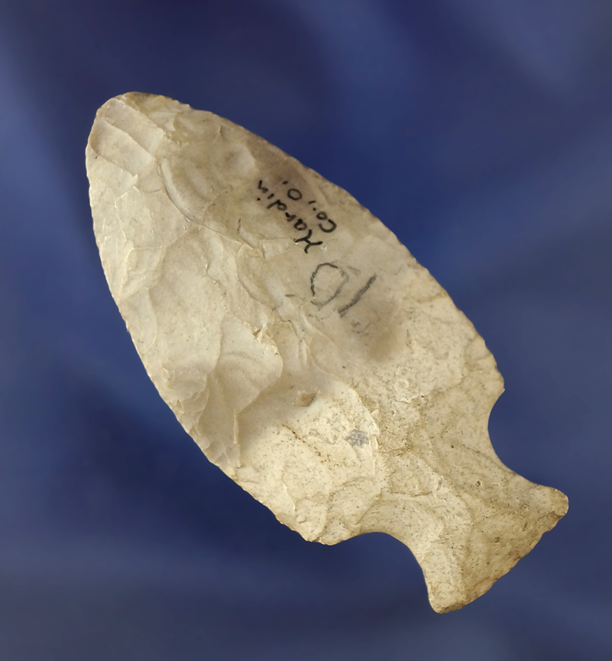 2 7/16" Tablerock that is nicely styled found in Hardin Co.,  Ohio.